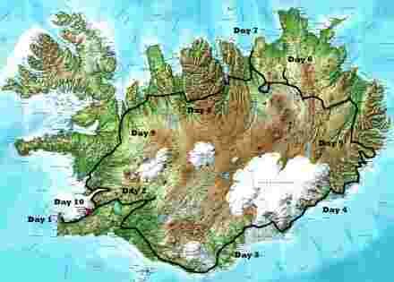 route, islande