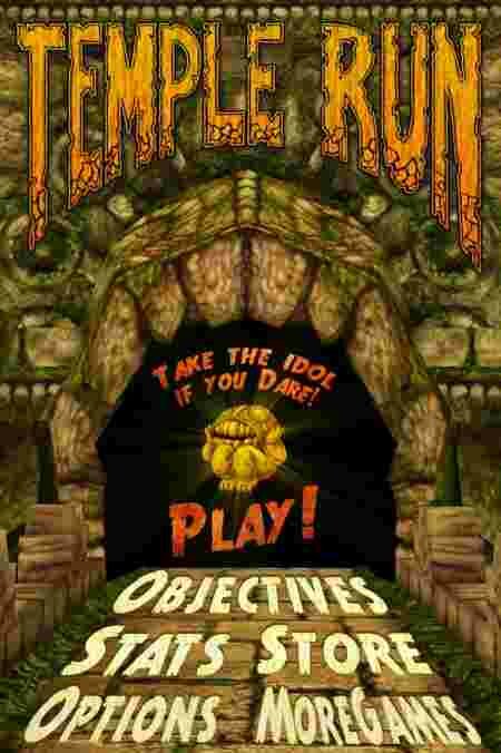 Applications premier modèle iPhone oubliées Temple Run