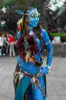 Cosplays inspirés du cinéma Avatar Neytiri