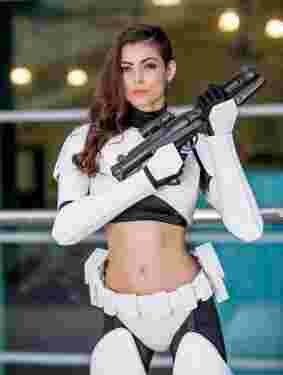 Cosplays inspirés du cinéma Star Wars Stormtropper