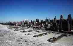 New-York sous la neige