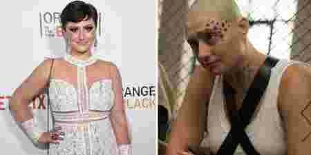« Orange is the New Black » casting fiction réalité différences Francesca Curran Skinhead Helen