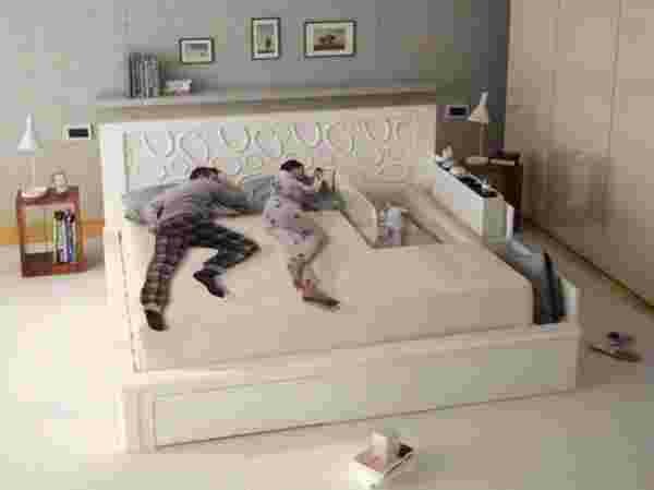 lit pour parents et bébé