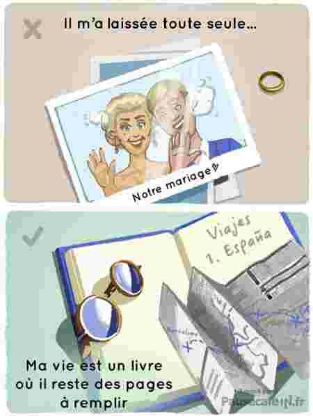 Psychologie illustrations Anna Pavlova positivisme divorce