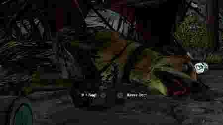 Choix horrible jeu-vidéo tuer chien The Walking Dead