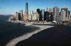 New-York sous la neige