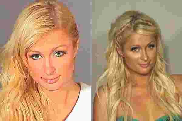 mugshot de Paris Hilton