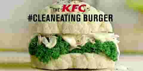 KFC sort le burger healthy qui te lave l'estomac !