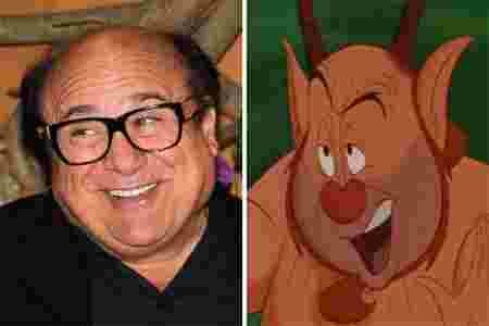 Ressemblance vie réelle et Disney Danny Devito Phil Hercule