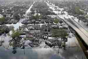 image d'une ville sous les eaux consequences rechauffement climatique