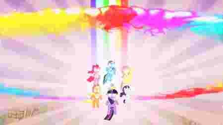 amitié, pouvoir, licornes, arc-en-ciel