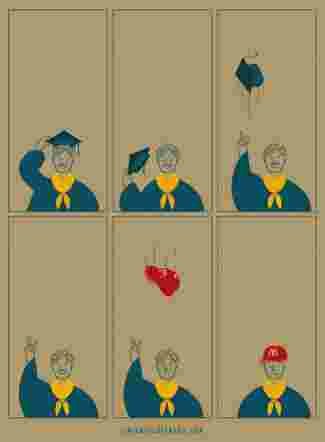 dessin, fac, mcdo