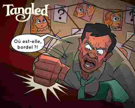 Dessin-animé Disney police intervention Raiponce recherches disparition