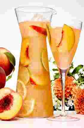 photo,boisson,fraîche,limonade,pêche