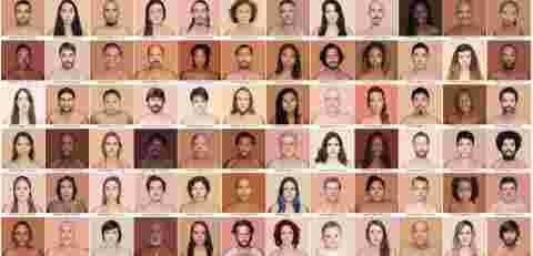 humanae, projet, couleur, peau