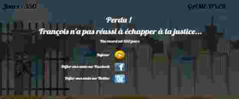 Sauvons Fillon game over