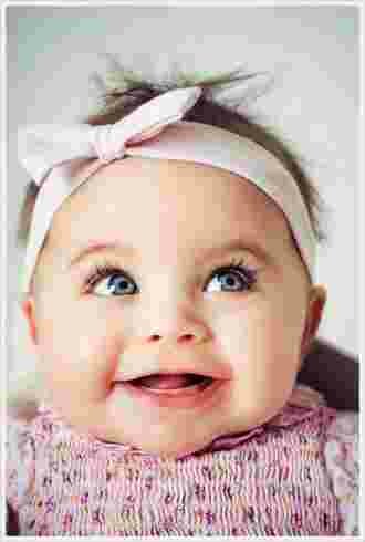 bébé sourire