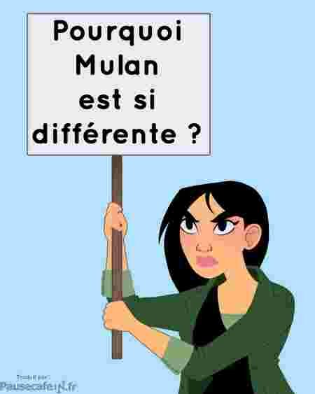 Disney Princesse Mulan féminisme