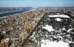 New-York sous la neige