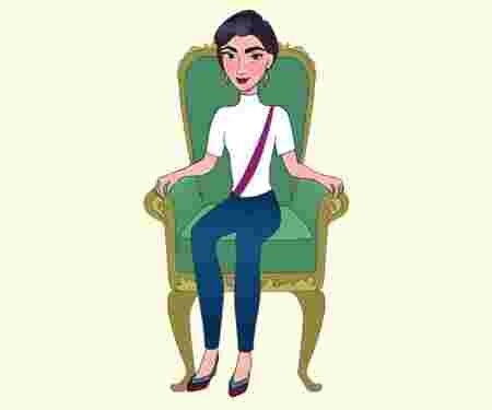 Psychologie position assise caractère personnalité droite
