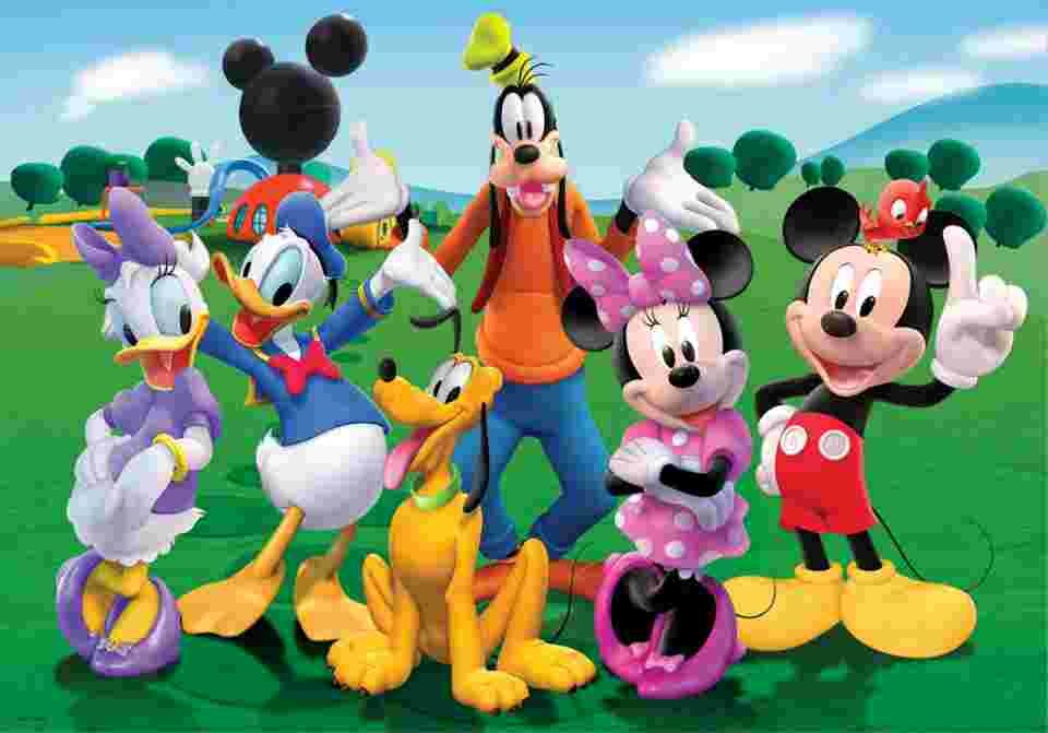 persos disney avec gants