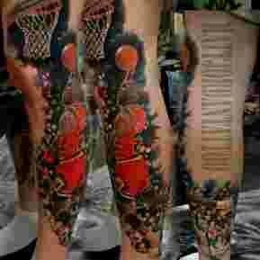 Tatouage réaliste Mickael Jordan