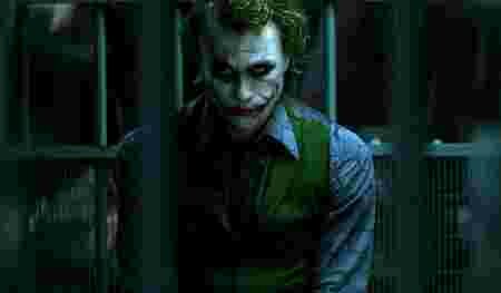 Méchants adorés cinéma le Joker film The Dark Knight : le chevalier noir