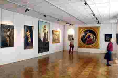 musÃ©e, tableaux, exposition, art