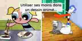 11 logiques implacables qui ne marchent que dans les dessins animés