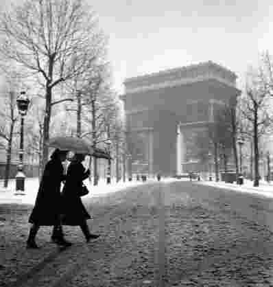 photo, paris, 1940, arc de triomphe