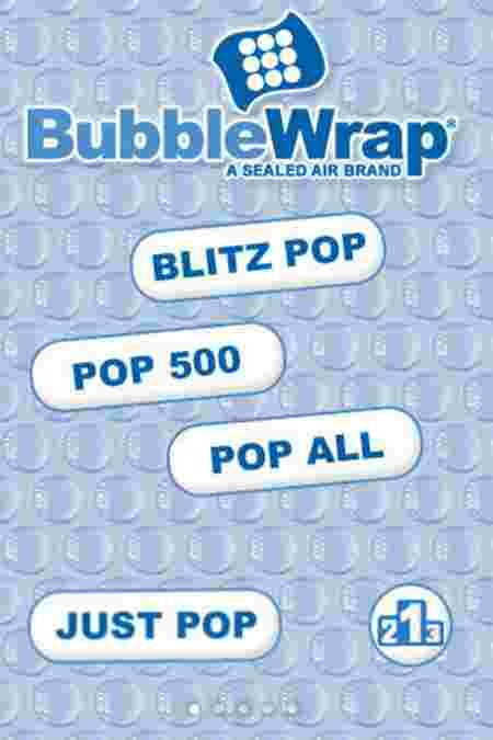 Applications premier modèle iPhone oubliées BubbleWrap
