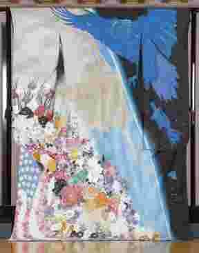 etats unis kimono