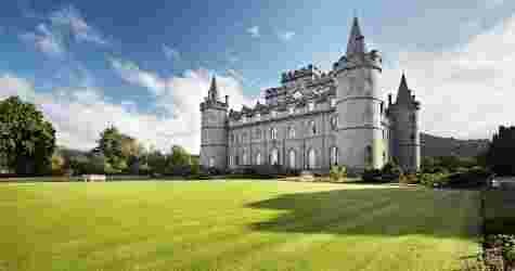 downtown abbey, inverary castle, ecosse