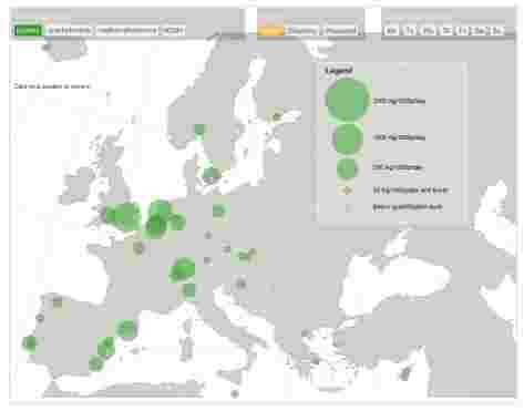 consommation de drogue en Europe
