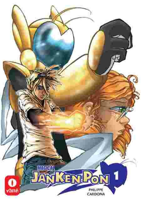 Mangas français manfras artistes Magical Janken Pon Philippe Cardona 