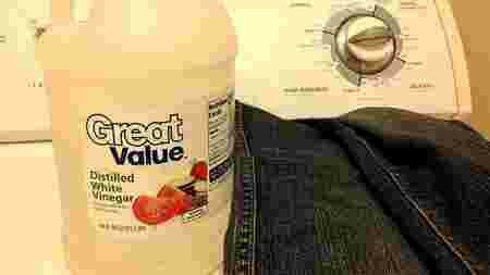 Jeans délavés vinaigre