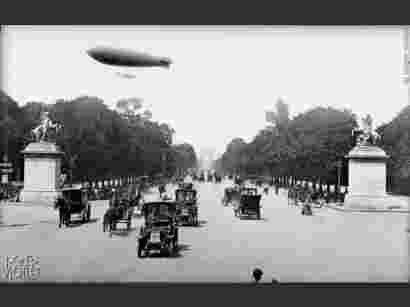 photo, paris, champs elysees, 1908