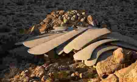 Design & décoration maisons époustouflantes dissimulées paysage écologie oasis desert Californie Etats-Unis