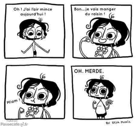 Deya Muniz illustrations humour femmes avoir l'air mince