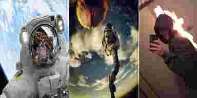 Les 12 selfies les plus extrêmes de l'histoire !