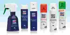 différents sprays anti moustiques