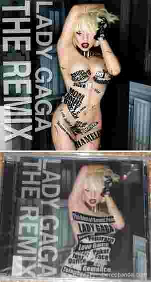 lady gaga album retouchée