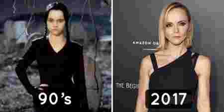 Boycrush 90's séries films Christina Ricci Mercredi Addams La famille Addams 1992