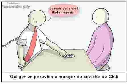 Voyage gribouille Things in Square Comics tortures culturelles humour Pérou