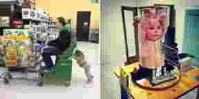 8 parents qui s'en sortent super bien avec les enfants...