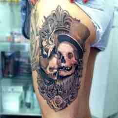 Tattoos cuisse femme