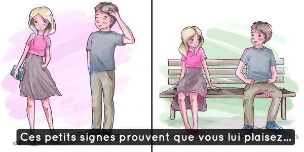 7 signes qui montrent qu'un homme est attiré par une femme