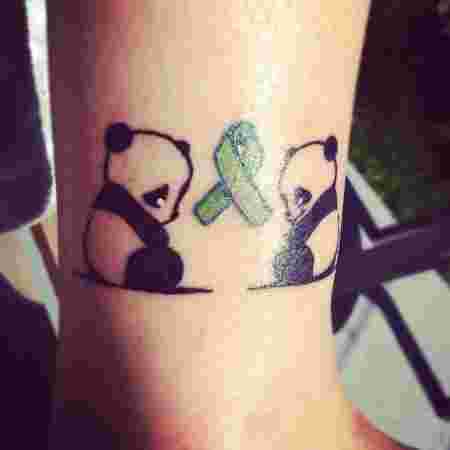 tatouage 2 panda