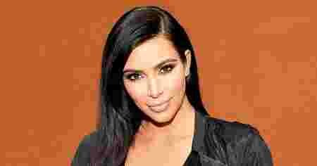 kim, kardashian, sourire
