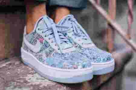 Mode Nike tendance sneackers Glass Slipper sequins pastels Cendrillon